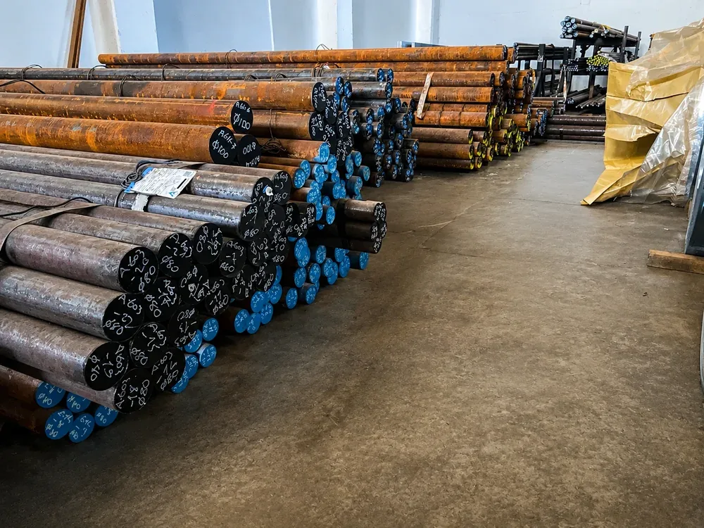 Raw material, certified alloy steel stock / billets