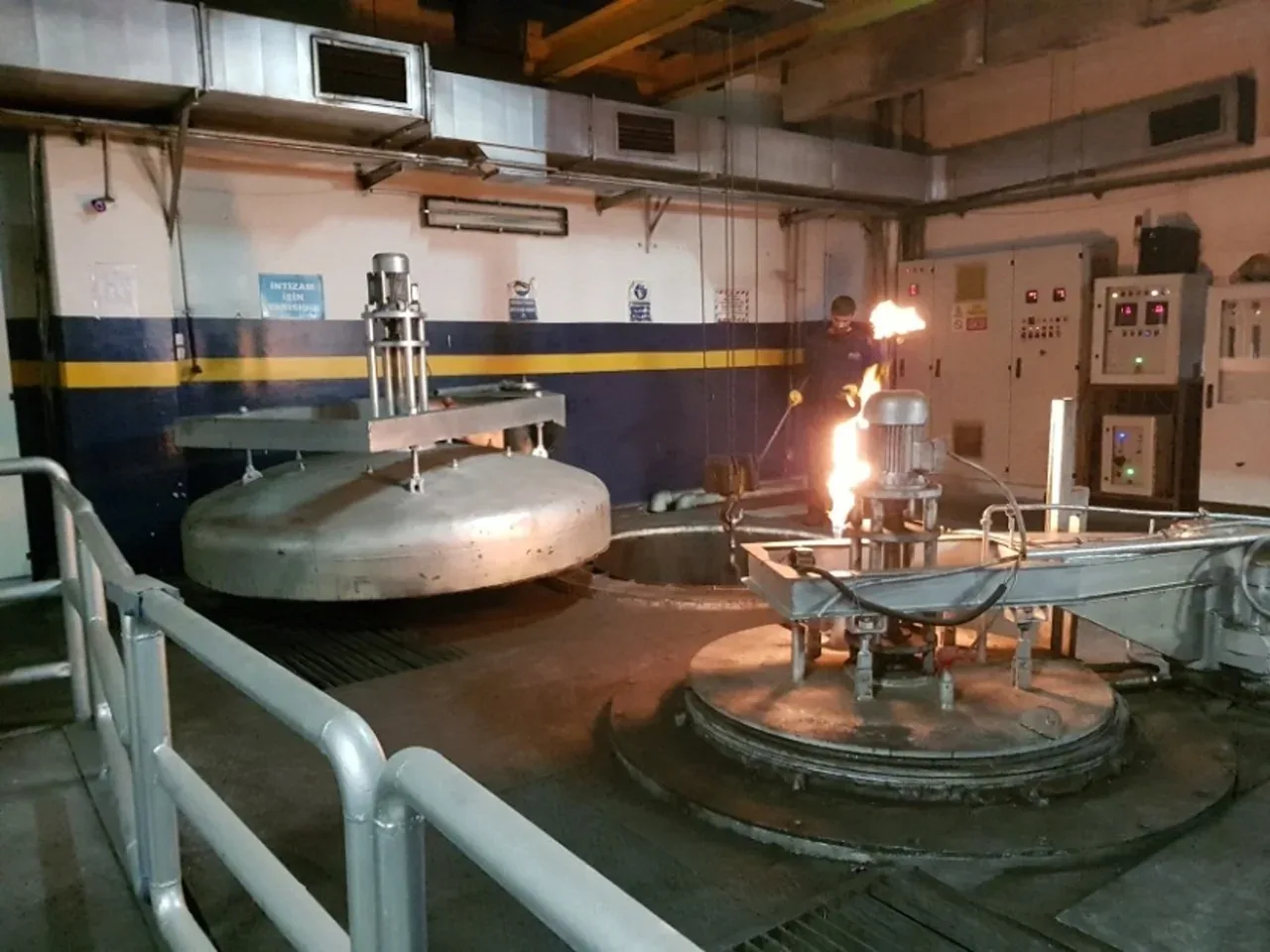 Heat-treatment / furnace area