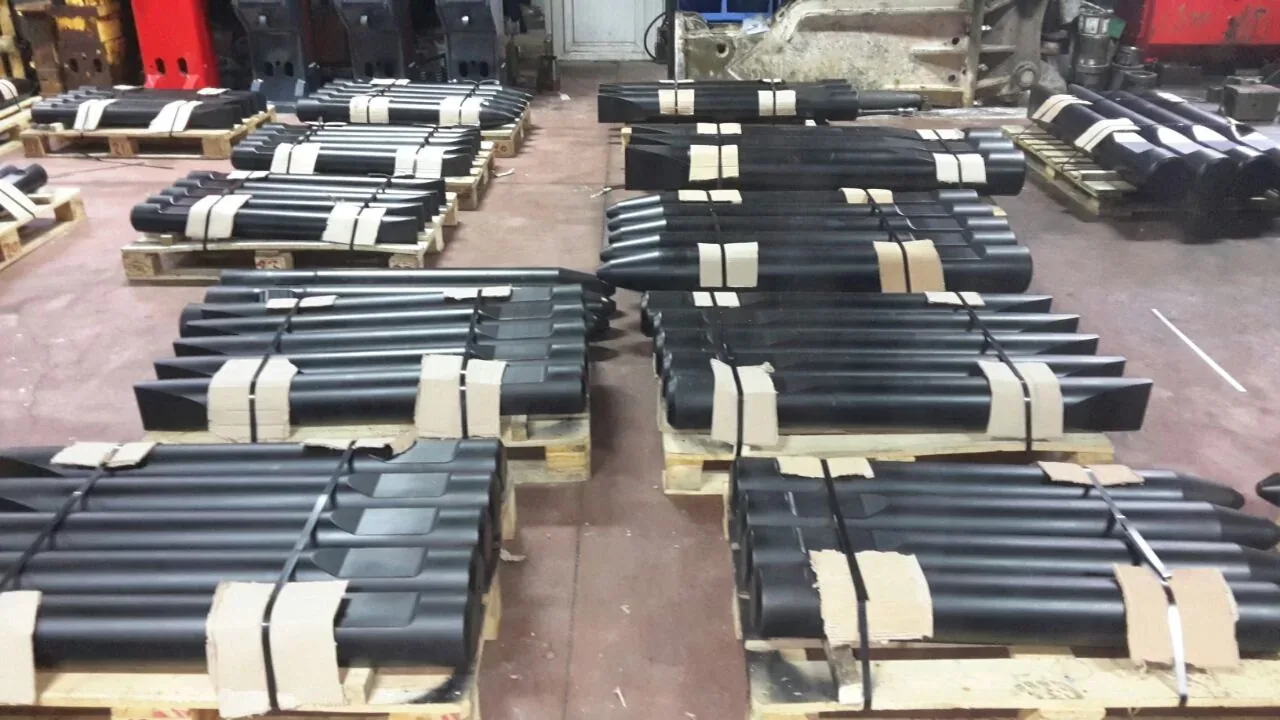 Útiles para Martillo Hidráulico, variantes de útiles fabricadas 2