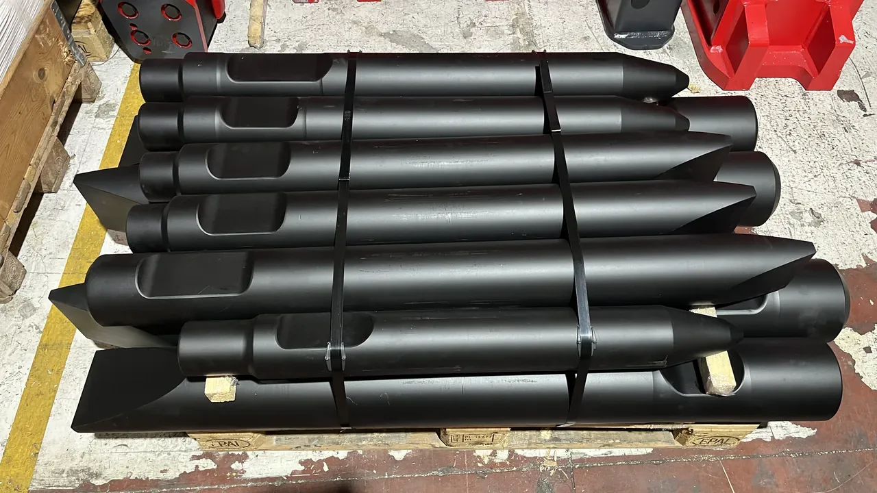 Útiles para Martillo Hidráulico, variantes de útiles fabricadas 5