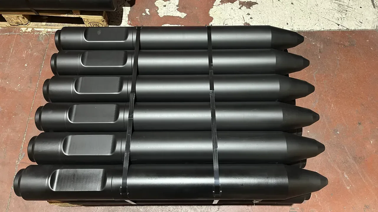Útiles para Martillo Hidráulico, variantes de útiles fabricadas 7