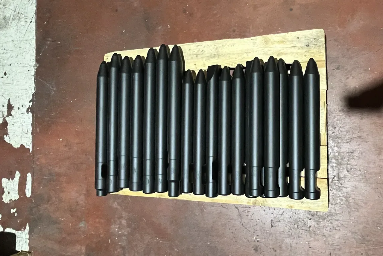 Útiles para Martillo Hidráulico, variantes de útiles fabricadas 8