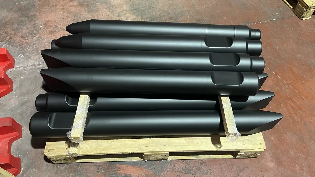 Útiles para Martillo Hidráulico, variantes de útiles fabricadas 11